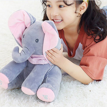 Interaktywny Pluszak Wzór Słonik z Muzyką i Ruchem 1