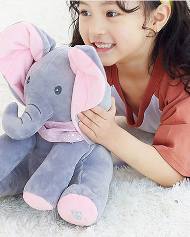 Interaktywny Pluszak Wzór Słonik z Muzyką i Ruchem 1