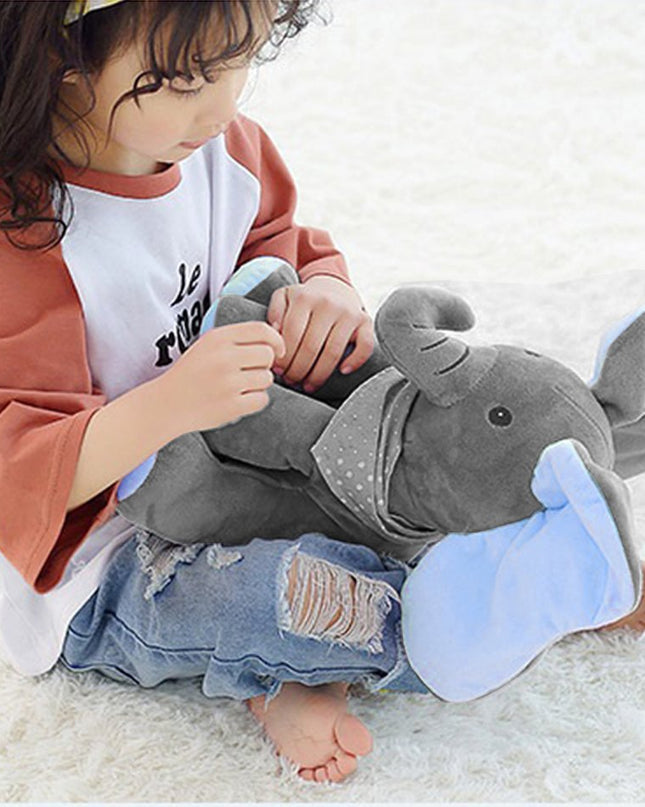 Interaktywny Pluszak Wzór Słonik z Muzyką i Ruchem 5