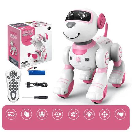 Interaktywny Robot-Pies dla Dzieci z Głosowym Sterowaniem i Programowalnymi Sztuczkami – Robot Zabawka dla Maluchów 2