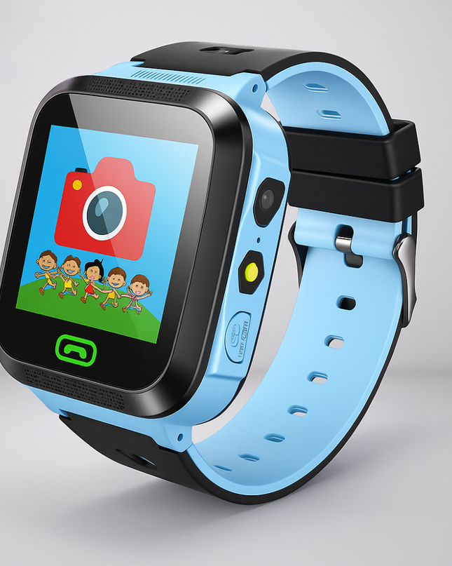 Interaktywny smartwatch dla dzieci z kamerą i śledzeniem LBS – kolorowy i przyjazny dzieciom w wieku 4-12 lat 0
