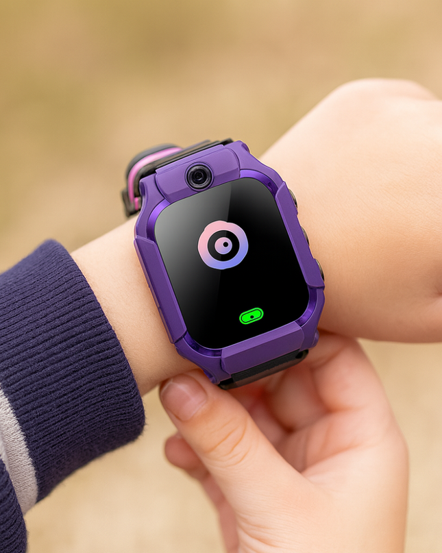 Interaktywny smartwatch dla dzieci z kamerą i śledzeniem LBS – kolorowy i przyjazny dzieciom w wieku 4-12 lat 5