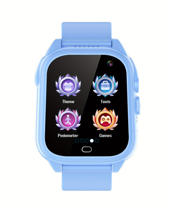 Interaktywny zegarek dla dzieci z monitorem aktywności fizycznej i ekranem dotykowym – wygodny silikonowy pasek i śledzenie aktywności dla dzieci 3