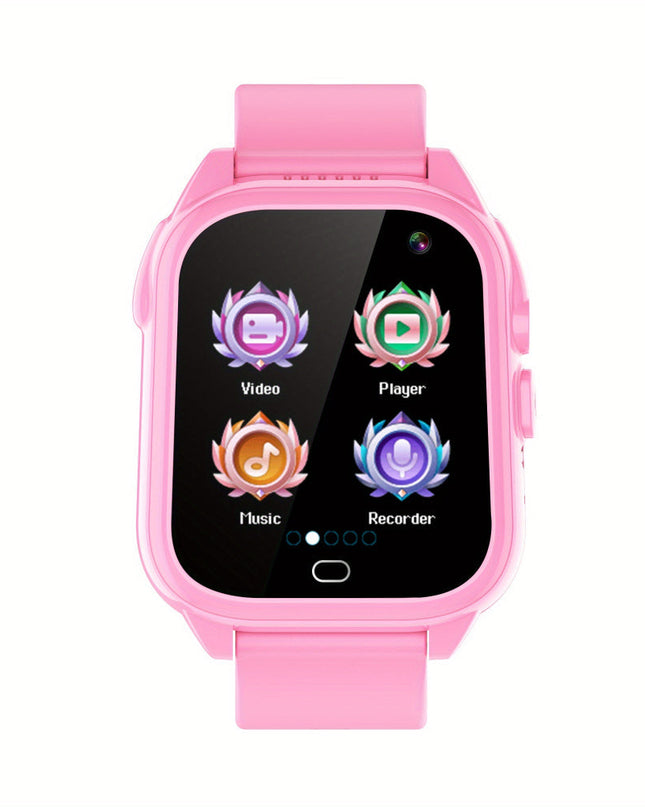 Interaktywny zegarek dla dzieci z monitorem aktywności fizycznej i ekranem dotykowym – wygodny silikonowy pasek i śledzenie aktywności dla dzieci 5