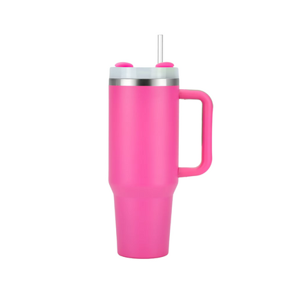 Izolowana Butelka na Wodę Tumbler 1182 ml z Słomką – Idealna do Podróży, Utrzymuje Temperaturę, Pasuje do Uchwytów Samochodowych 5