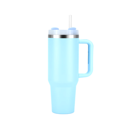 Izolowana Butelka na Wodę Tumbler 1182 ml z Słomką – Idealna do Podróży, Utrzymuje Temperaturę, Pasuje do Uchwytów Samochodowych 6
