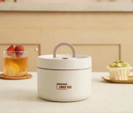 Izolowany lunchbox z torbą transportową i termicznym wnętrzem – 620 ml i 420 ml, szczelny i wytrzymały, ze stali nierdzewnej 6