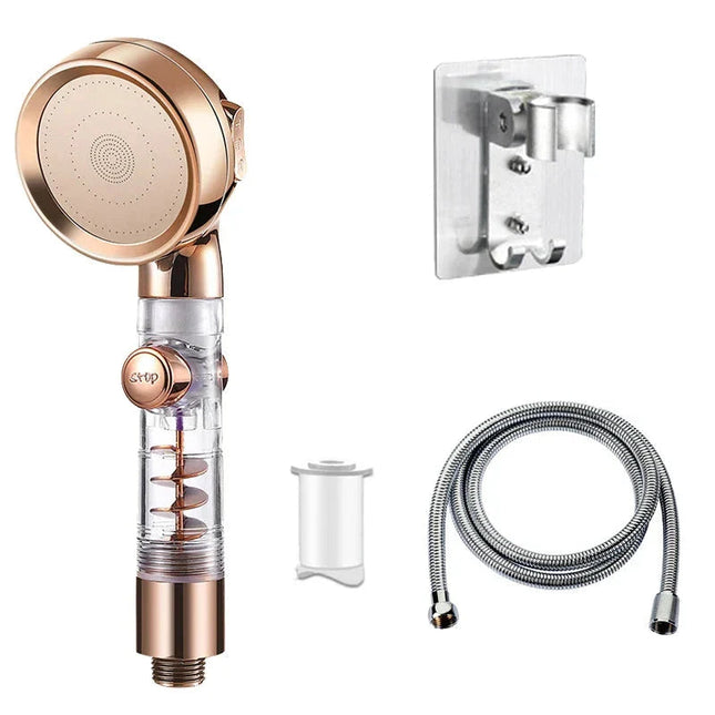 JetFlow | Głowica prysznicowa z funkcją 3 w 1 zapewniająca elastyczność 0