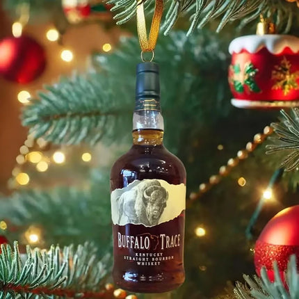 Kalendarz Adventowy z Mini Ozdobami Whiskey Bourbon, 24 dni świątecznej dekoracji akrylowej, idealny 3