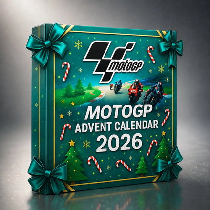 Kalendarz Adwentowy MotoGP 2026 z 24 kolekcjonerskimi niespodziankami, zawierający sportowe 5