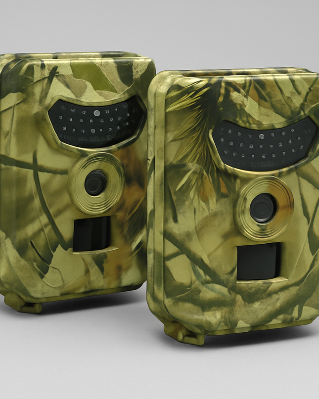 Kamera Obserwacyjna z Czujnikiem Ruchu, Noktowizor HD, Odporna na Warunki Atmosferyczne, 12 MP, Wideo Full HD 1080p 1