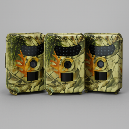 Kamera Obserwacyjna z Czujnikiem Ruchu, Noktowizor HD, Odporna na Warunki Atmosferyczne, 12 MP, Wideo Full HD 1080p 2