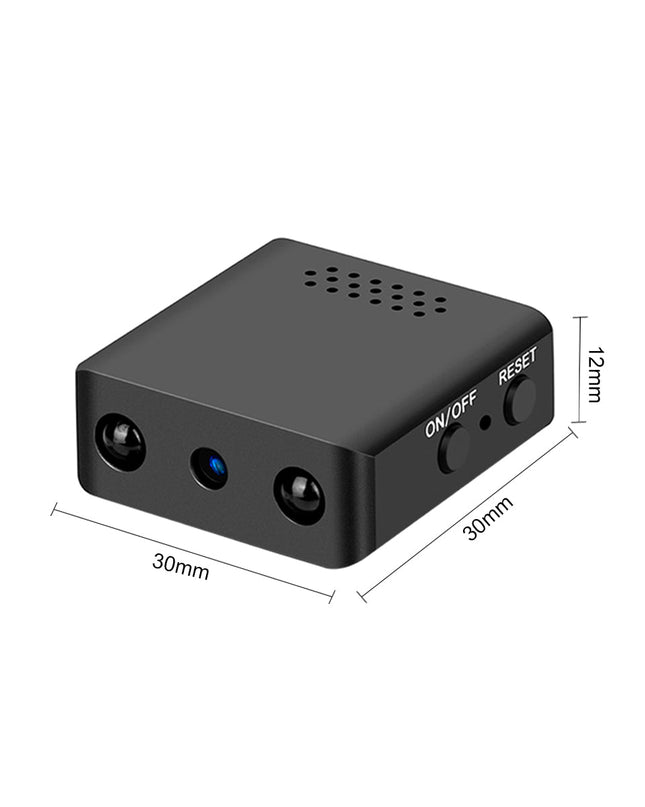 Kamera Wideo Micro HD z funkcją wykrywania ruchu, kompaktowy i odporny design, idealna do całodobowego 1