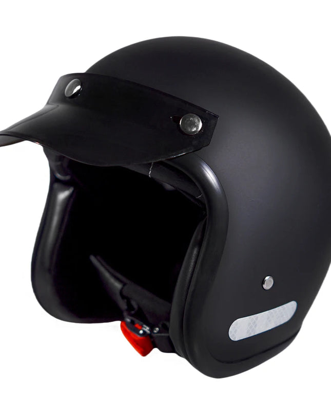 Kask Motocyklowy Połówkowy 3/4 – Stylowa Jazda w Mieście i Poza Nim 0