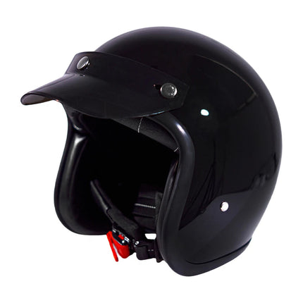 Kask Motocyklowy Połówkowy 3/4 – Stylowa Jazda w Mieście i Poza Nim 7