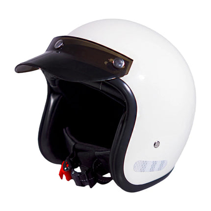 Kask Motocyklowy Połówkowy 3/4 – Stylowa Jazda w Mieście i Poza Nim 8