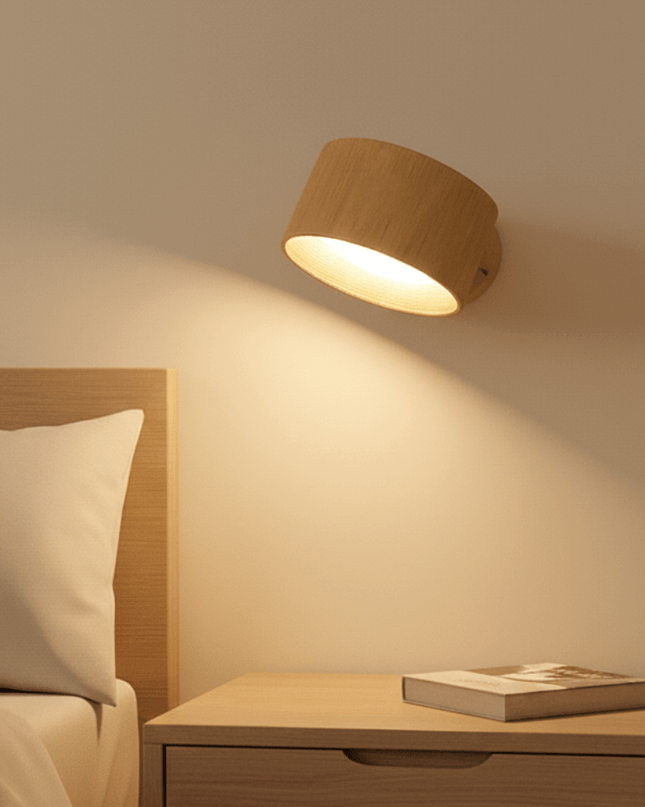 Kinkiet LED Bezprzewodowy z Pilotem – Nowoczesny Kinkiet Ścienny do Sypialni i Salonu, Energooszczędny Design 0