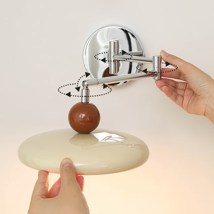 Kinkiet Ścienny Lola z Obrotowym Ramieniem i Oświetleniem LED – Nowoczesny Kinkiet do Sypialni i Salonu 2