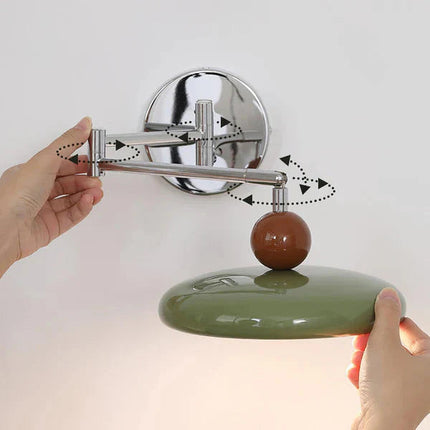 Kinkiet Ścienny Lola z Obrotowym Ramieniem i Oświetleniem LED – Nowoczesny Kinkiet do Sypialni i Salonu 5