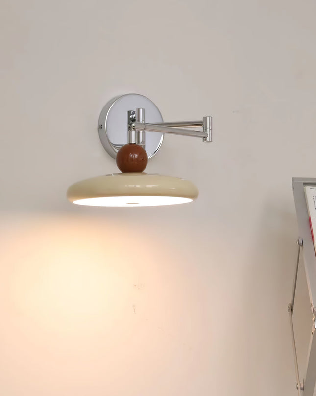 Kinkiet Ścienny Lola z Obrotowym Ramieniem i Oświetleniem LED – Nowoczesny Kinkiet do Sypialni i Salonu 8