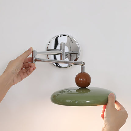 Kinkiet Ścienny Lola z Obrotowym Ramieniem i Oświetleniem LED – Nowoczesny Kinkiet do Sypialni i Salonu 9