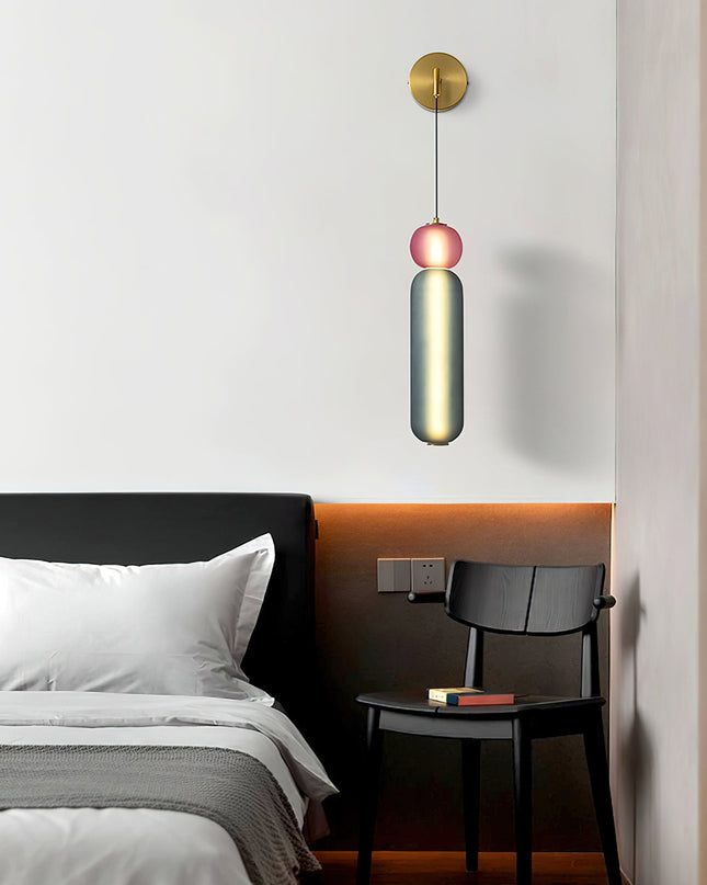 Kinkiet Ścienny Surge z Ozdobnymi Orchideami, Złota Lampa LED do Sypialni i Salonu, Wysoka Jakość, Energooszczędny 2