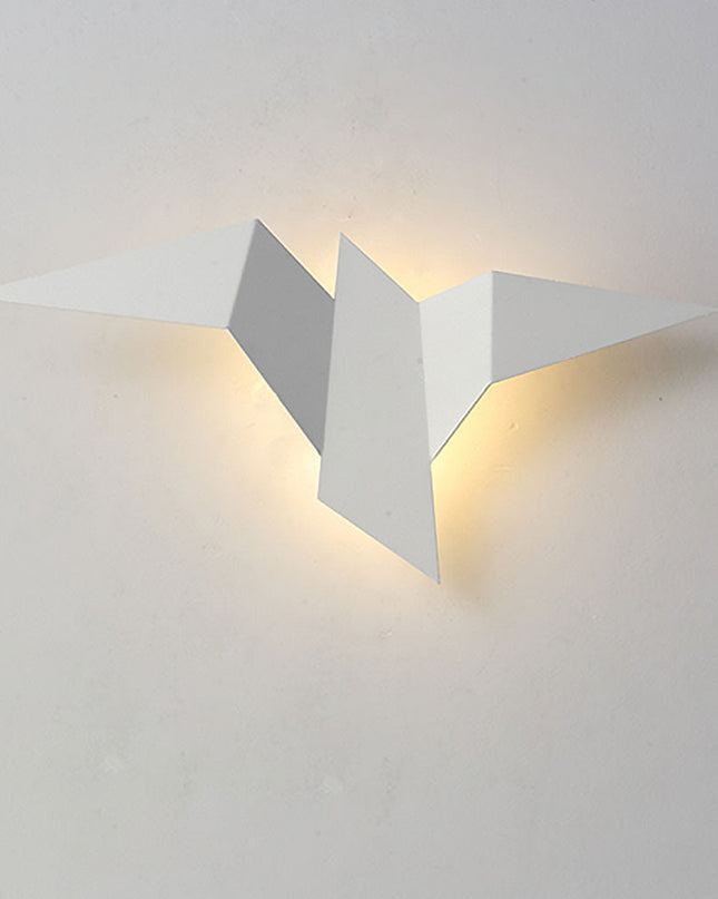 Kinkiet Ścienny w Kształcie Ptaka z Żelaza – Unikalna Lampa do Sypialni i Salonu, Złoty, Biały, Czarny 10