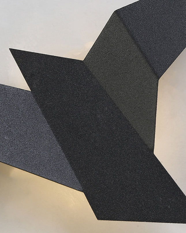 Kinkiet Ścienny w Kształcie Ptaka z Żelaza – Unikalna Lampa do Sypialni i Salonu, Złoty, Biały, Czarny 5