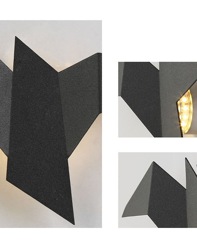 Kinkiet Ścienny w Kształcie Ptaka z Żelaza – Unikalna Lampa do Sypialni i Salonu, Złoty, Biały, Czarny 7