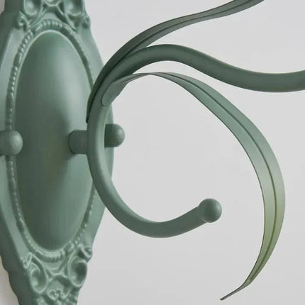 Kinkiet Ścienny z Motywem Konwalii – Elegancka Lampa do Sypialni i Salonu, Żelazo, D10*H22cm 7