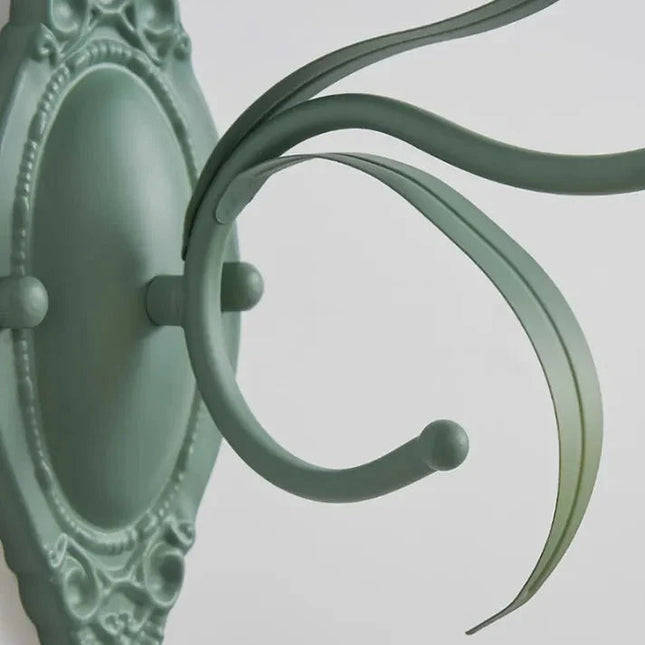 Kinkiet Ścienny z Motywem Konwalii – Elegancka Lampa do Sypialni i Salonu, Żelazo, D10*H22cm 7