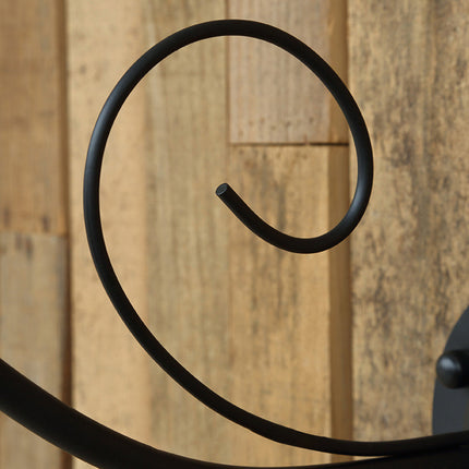 Kinkiet Zewnętrzny Wodoodporny IP65 w Stylu Vintage, Metalowy Czarny i Antyczne Srebro, Oświetlenie do Tarasu i Dziedzińca 7