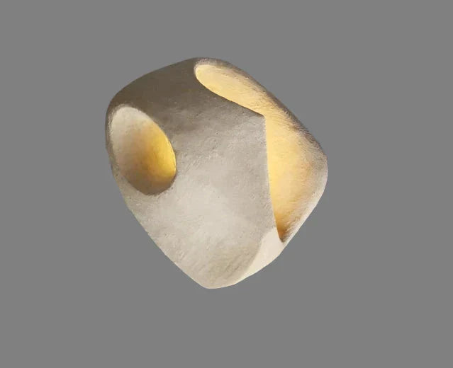 Kinkiety Edda z Cementu – Nowoczesne Oświetlenie Art Deco do Wnętrz 11