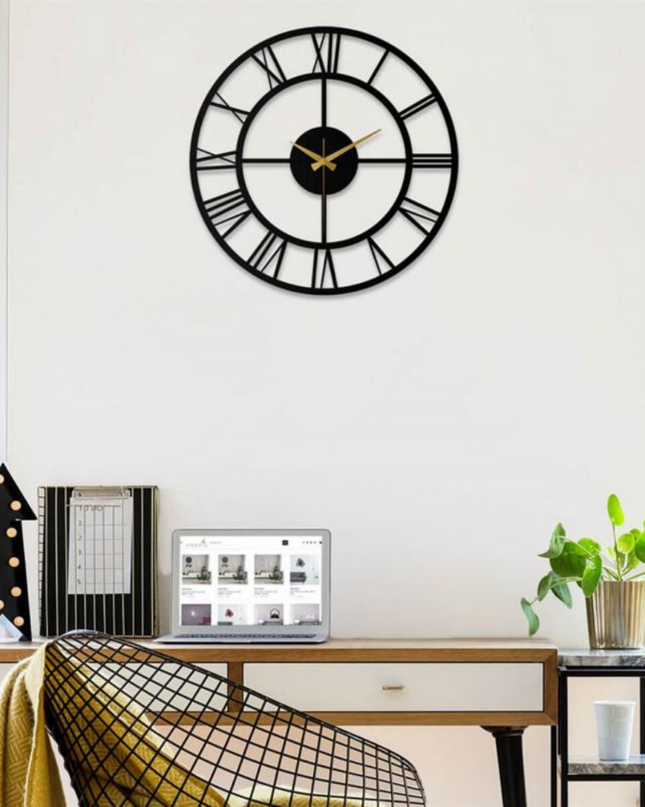 Klasyczny Zegar Ścienny do Wnętrz 2