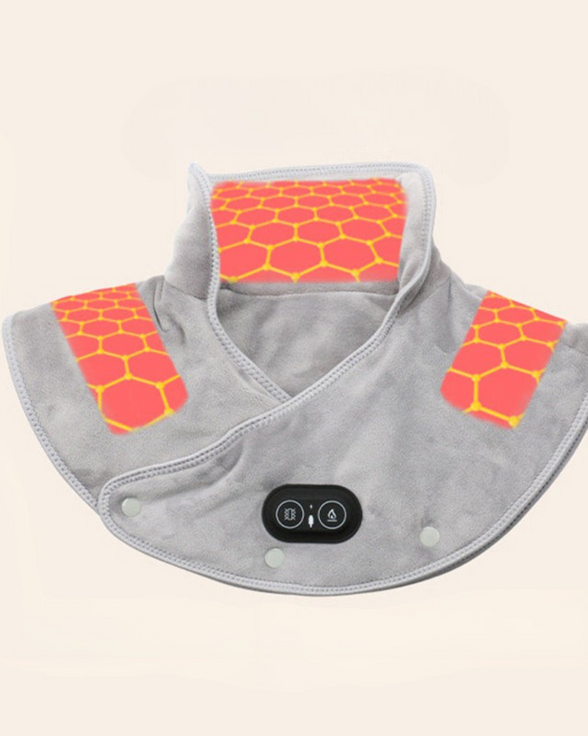 Koc Elektryczny z Ogrzewaniem i Wibracjami – Ergonomiczny Koc na Szyję i Ramiona 3