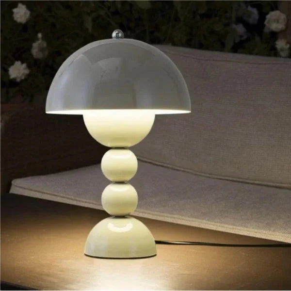 Kolorowa Lampa Stołowa Bezprzewodowa Nordic Flower Buds – Elegancki Design do Salonu i Nocnego Oświetlenia 11