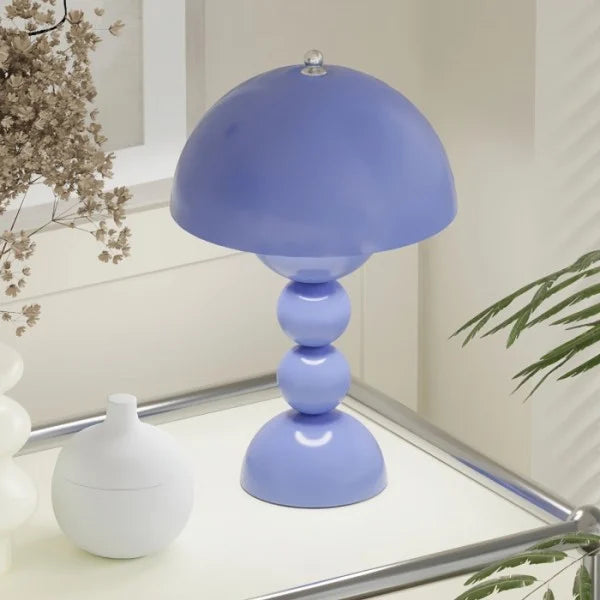 Kolorowa Lampa Stołowa Bezprzewodowa Nordic Flower Buds – Elegancki Design do Salonu i Nocnego Oświetlenia 12