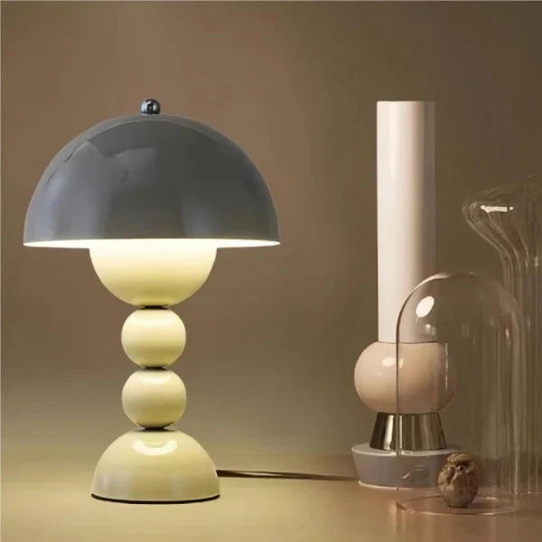 Kolorowa Lampa Stołowa Bezprzewodowa Nordic Flower Buds – Elegancki Design do Salonu i Nocnego Oświetlenia 4