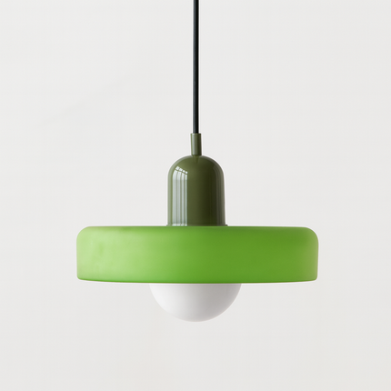 Kolorowa szklana lampa wisząca w stylu Bauhaus – nowoczesna lampa wisząca do użytku wewnątrz pomieszczeń 25