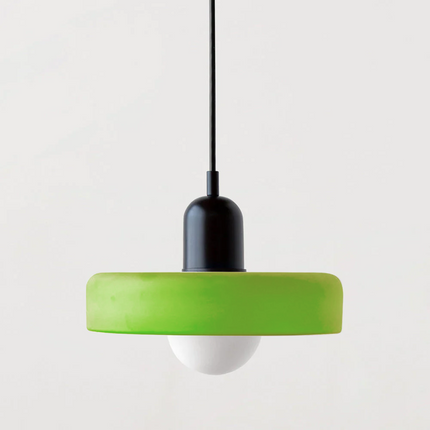 Kolorowa szklana lampa wisząca w stylu Bauhaus – nowoczesna lampa wisząca do użytku wewnątrz pomieszczeń 28