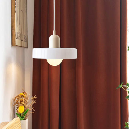 Kolorowa szklana lampa wisząca w stylu Bauhaus – nowoczesna lampa wisząca do użytku wewnątrz pomieszczeń 8