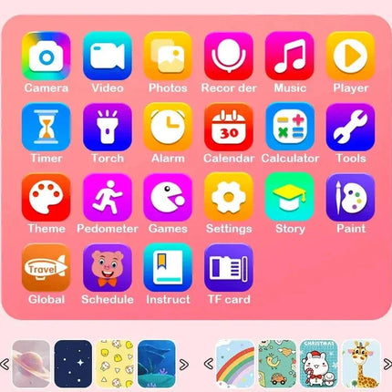 Kolorowy Odtwarzacz dla Zabawy i Nauki 4