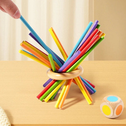 Kolorowy Zestaw Prętów do Liczenia Montessori – Zabawki Edukacyjne dla 3-5 Latków, Rozwój Matematyczny i Koordynacji 1