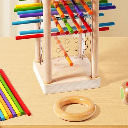 Kolorowy Zestaw Prętów do Liczenia Montessori – Zabawki Edukacyjne dla 3-5 Latków, Rozwój Matematyczny i Koordynacji 4