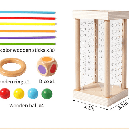 Kolorowy Zestaw Prętów do Liczenia Montessori – Zabawki Edukacyjne dla 3-5 Latków, Rozwój Matematyczny i Koordynacji 8