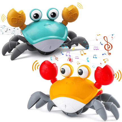 Kolorowy krab motywujący dzieci do ruchu i odkrywania świata 0