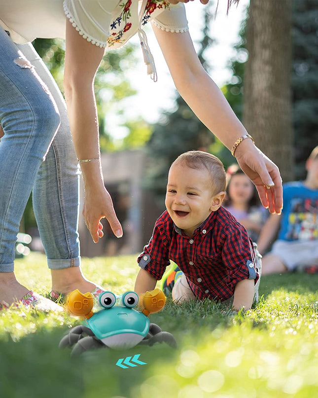 Kolorowy krab motywujący dzieci do ruchu i odkrywania świata 1