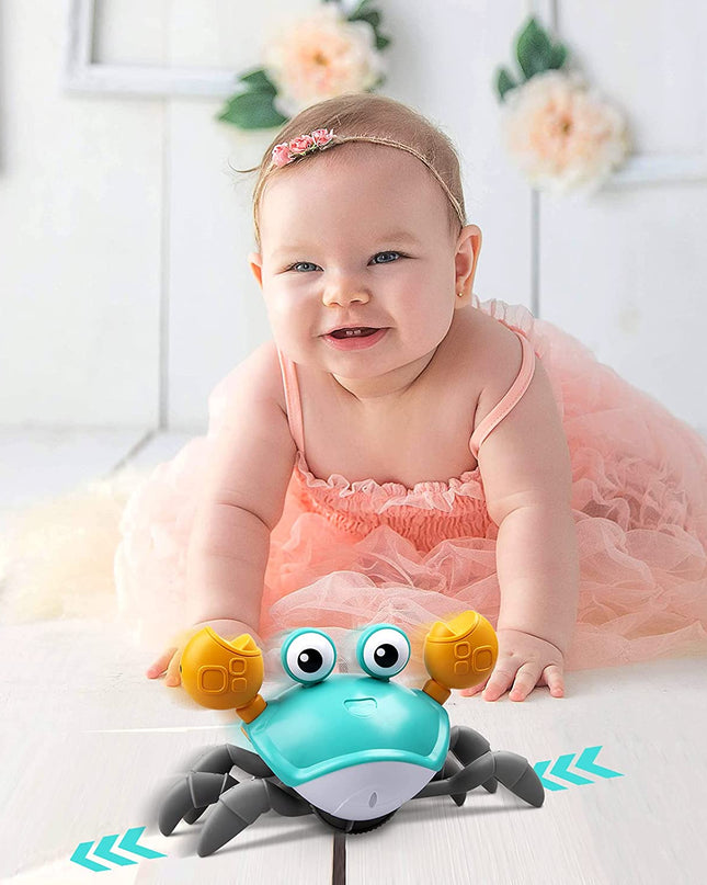 Kolorowy krab motywujący dzieci do ruchu i odkrywania świata 2