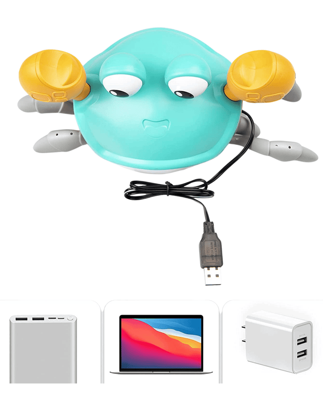 Kolorowy krab motywujący dzieci do ruchu i odkrywania świata 3