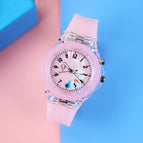 Small pink rabbit